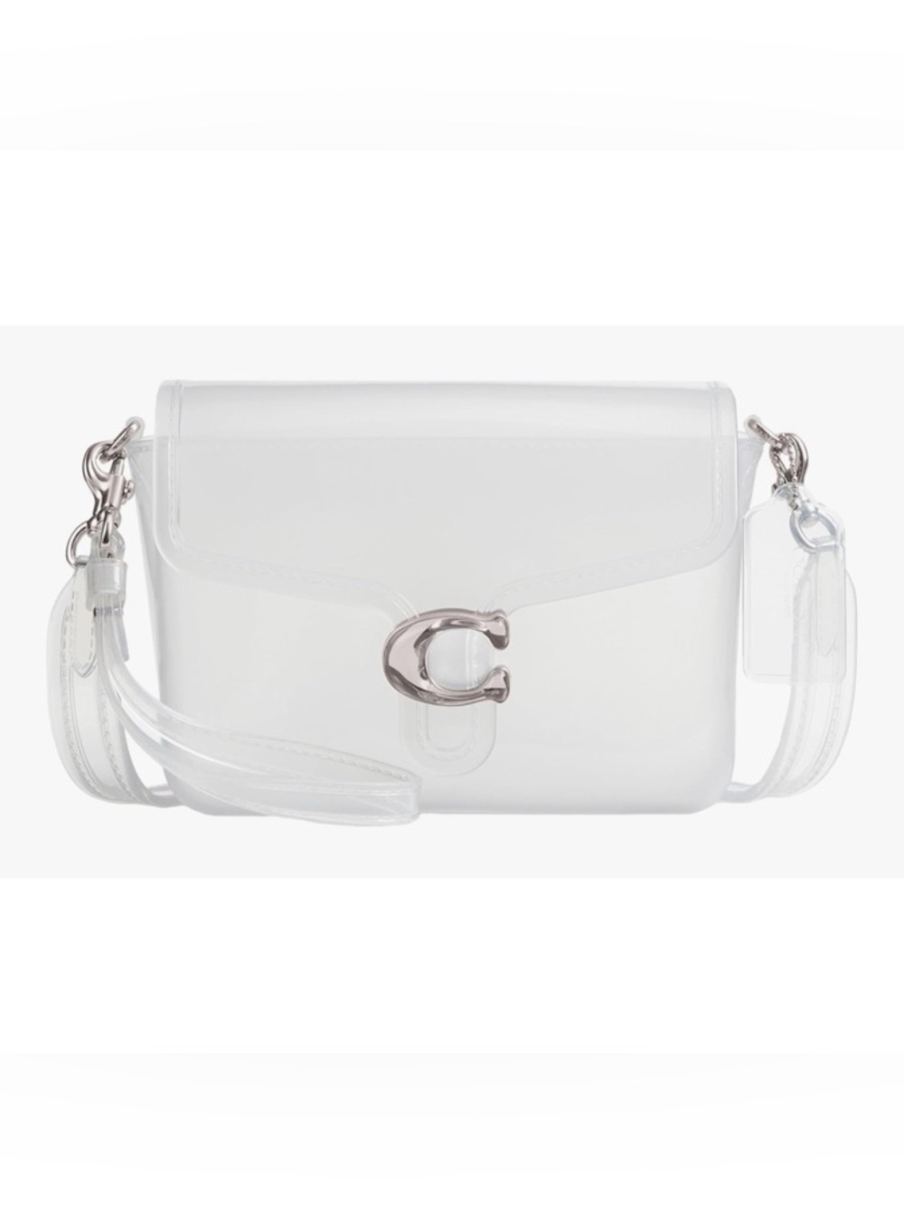 COACH Jelly Tabby CLEAR Crossbody Bag - Picture 11 of 12